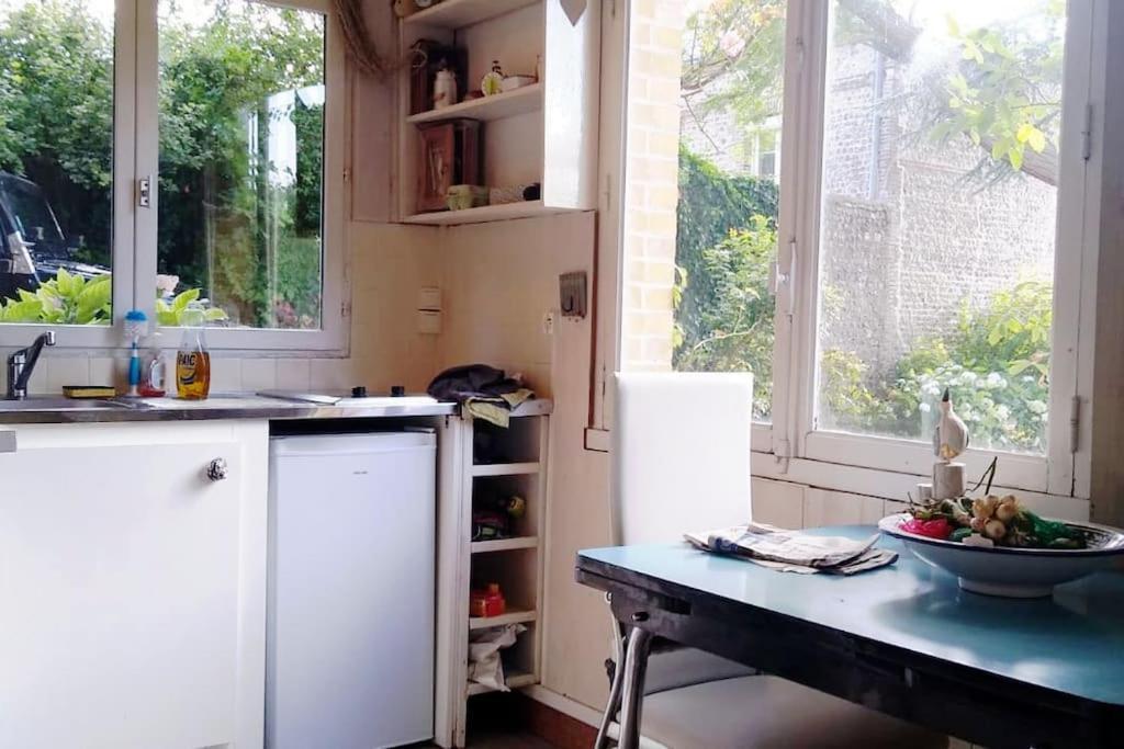 Appartement Sur Le Port, 105M Rez De Jardin Avec Parc Privatif Saint-Valery-en-Caux Eksteriør bilde